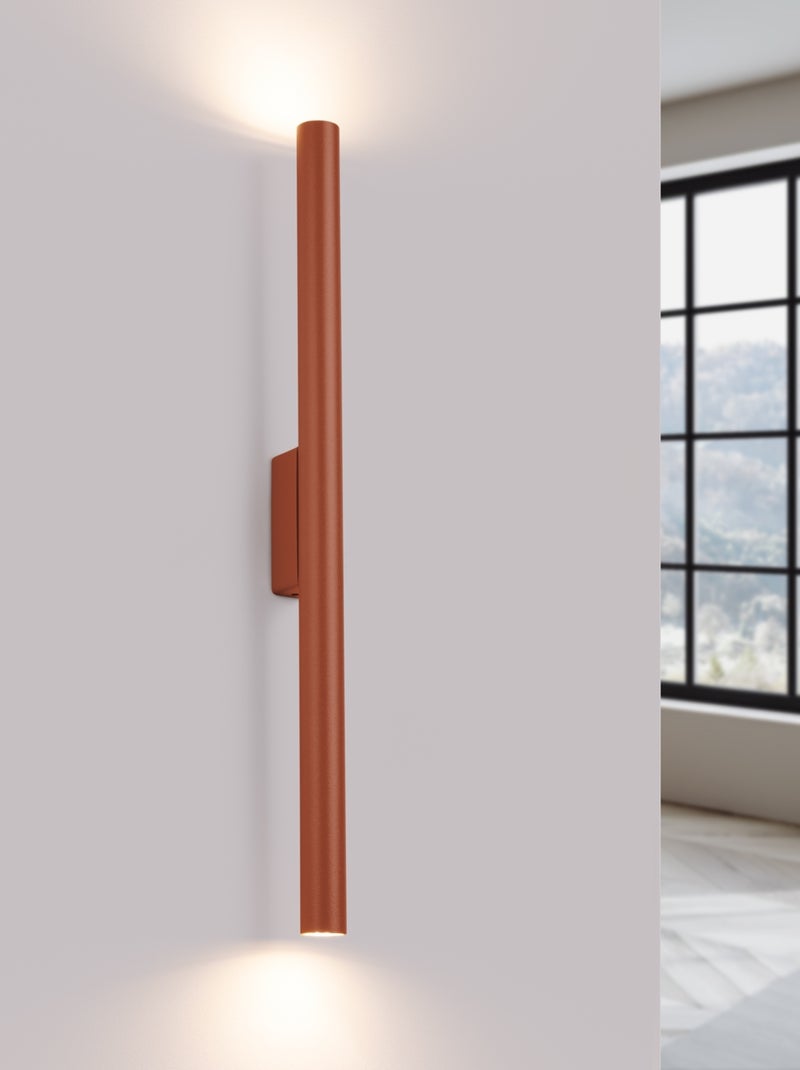 Applique Acier Ocre Rouge G9 2 Pastelo Rouge - Kiabi