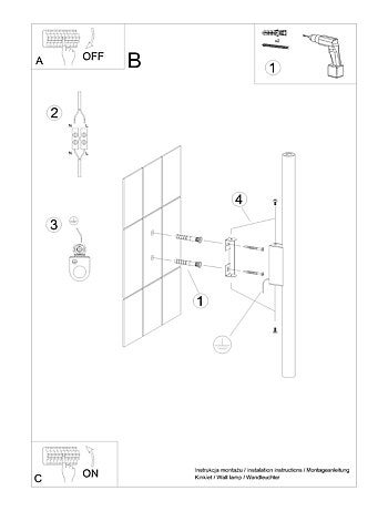 Applique Acier Vert Olive G9 2 Pastelo