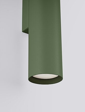 Applique Acier Vert Olive GU10 2 Lagos