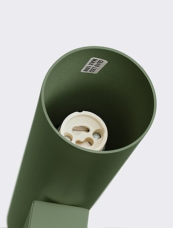 Applique Acier Vert Olive GU10 2 Lagos