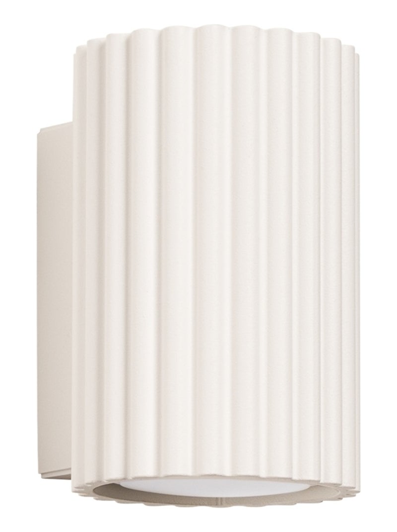 Applique Aluminium Beige GU10 1 Karbon 10 Beige - Kiabi