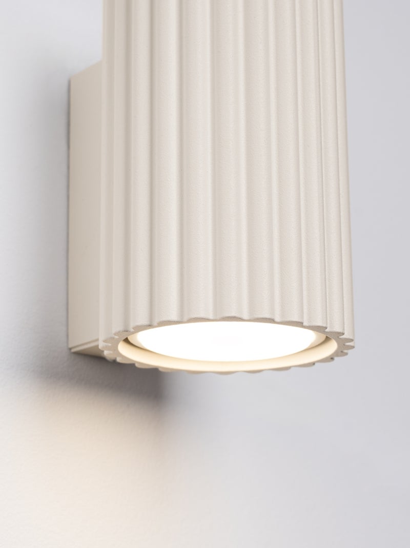 Applique Aluminium Beige GU10 1 Karbon 10 Beige - Kiabi