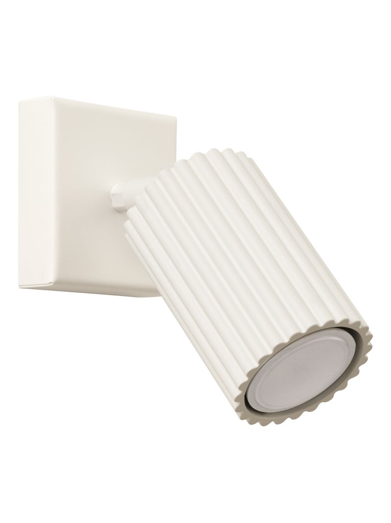 Applique Aluminium Beige GU10 1 Karbon Beige - Kiabi