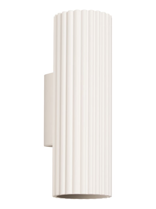 Applique Aluminium Beige GU10 2 Karbon 20 - Kiabi