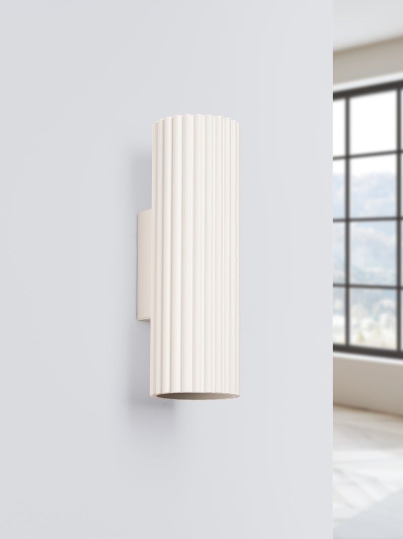 Applique Aluminium Beige GU10 2 Karbon 20 Beige - Kiabi