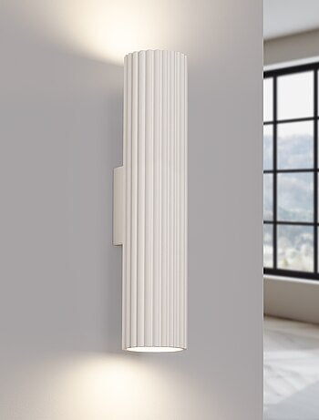 Applique Aluminium Beige GU10 2 Karbon 30