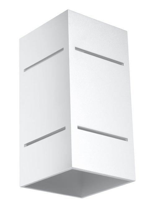 Applique Aluminium Blanc G9 1 Blocco - Kiabi