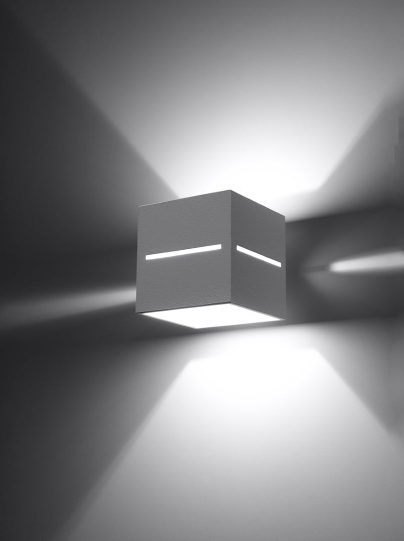 Applique Aluminium Blanc G9 1 Lobo Blanc - Kiabi