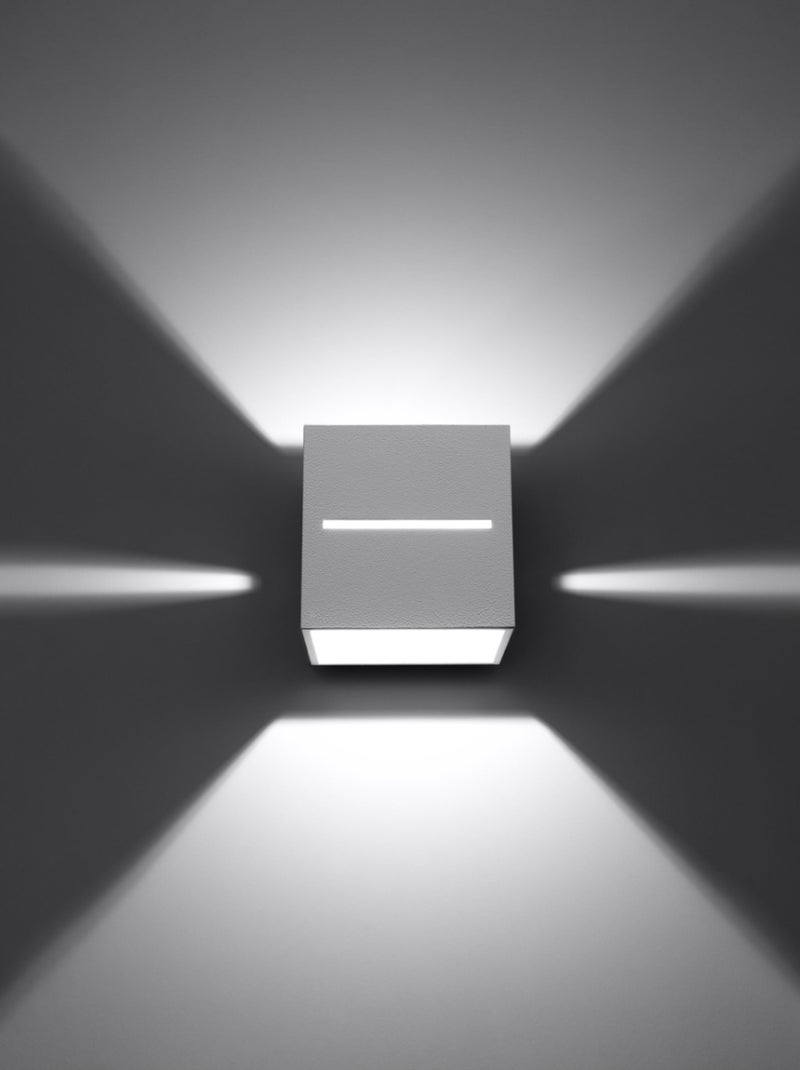 Applique Aluminium Blanc G9 1 Lobo Blanc - Kiabi