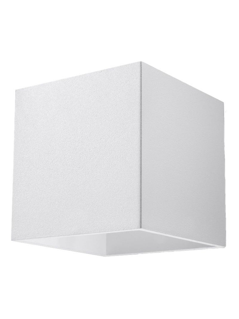 Applique Aluminium Blanc G9 1 Quad Blanc - Kiabi