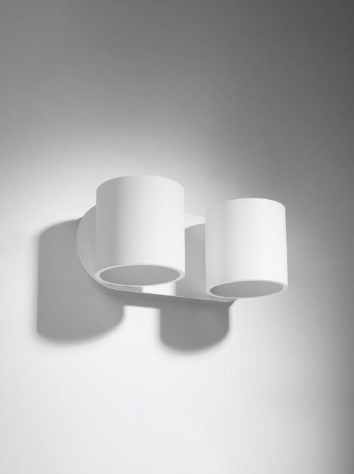 Applique Aluminium Blanc G9 2 Orbis - Kiabi