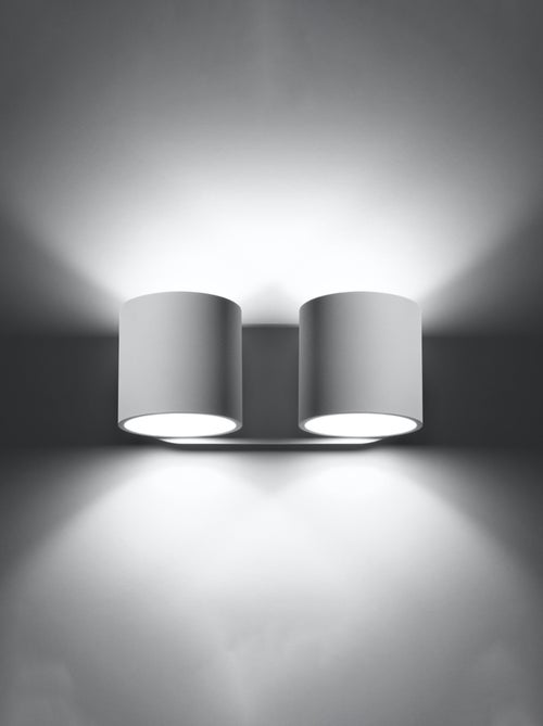 Applique Aluminium Blanc G9 2 Orbis - Kiabi