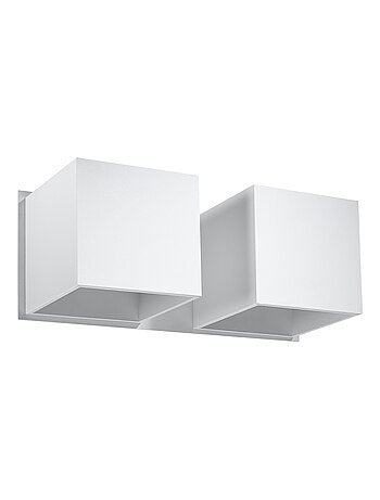 Applique Aluminium Blanc G9 2 Quad