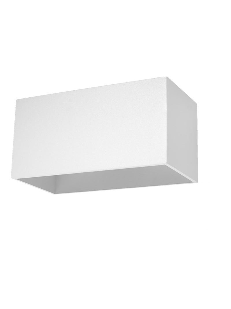 Applique Aluminium Blanc G9 2 Quad Maxi Blanc - Kiabi