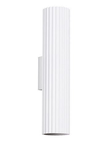 Applique Aluminium Blanc GU10 2 Karbon 30