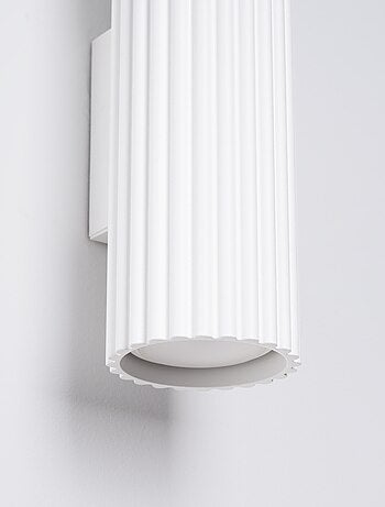 Applique Aluminium Blanc GU10 2 Karbon 30
