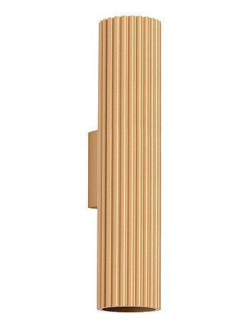 Applique Aluminium Doré GU10 2 Karbon 30