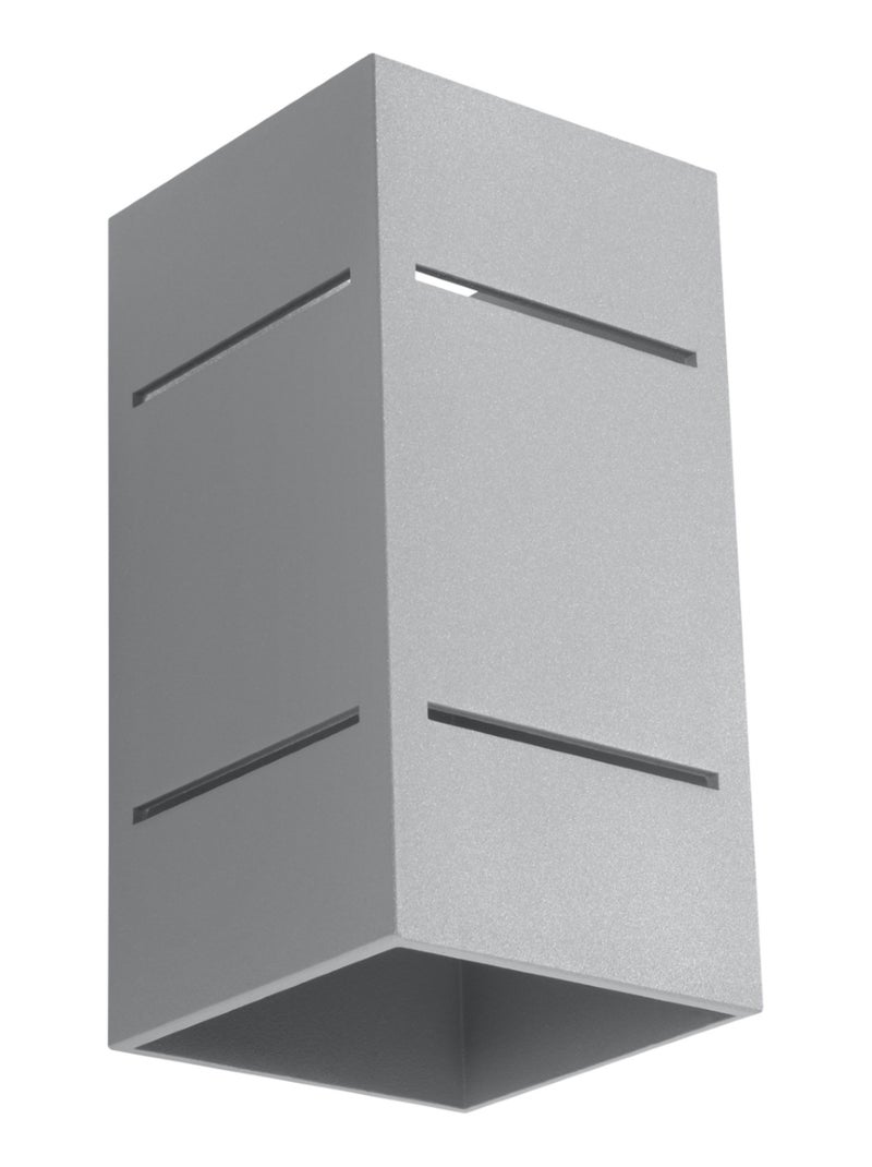 Applique Aluminium Gris G9 1 Blocco Gris - Kiabi