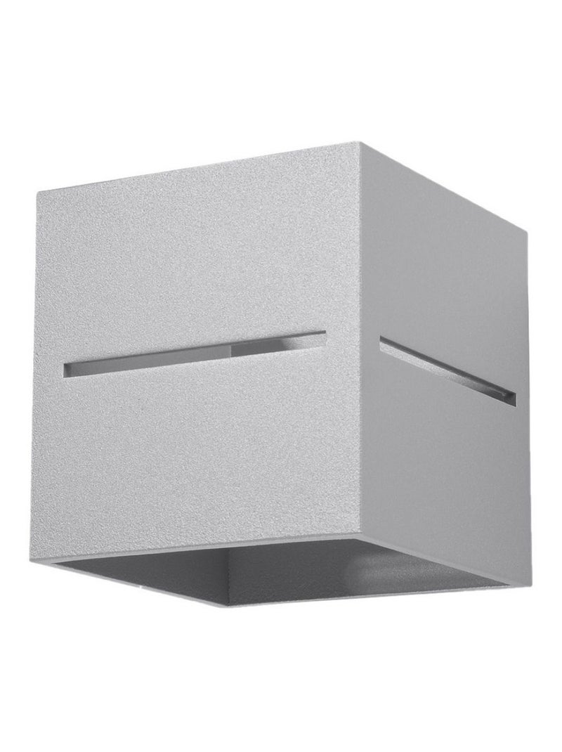 Applique Aluminium Gris G9 1 Lobo Gris - Kiabi