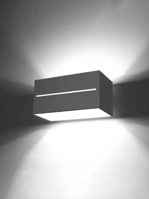 Applique Aluminium Gris G9 2 Lobo - Kiabi