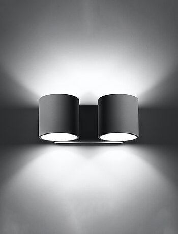 Applique Aluminium Gris G9 2 Orbis