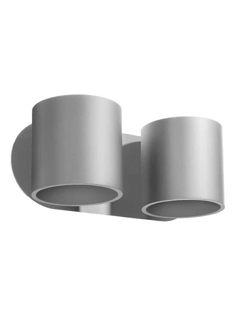 Applique Aluminium Gris G9 2 Orbis Gris - Kiabi