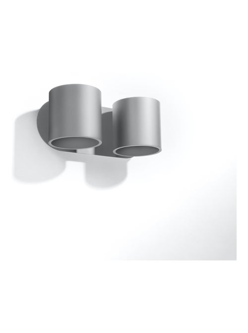 Applique Aluminium Gris G9 2 Orbis - Kiabi