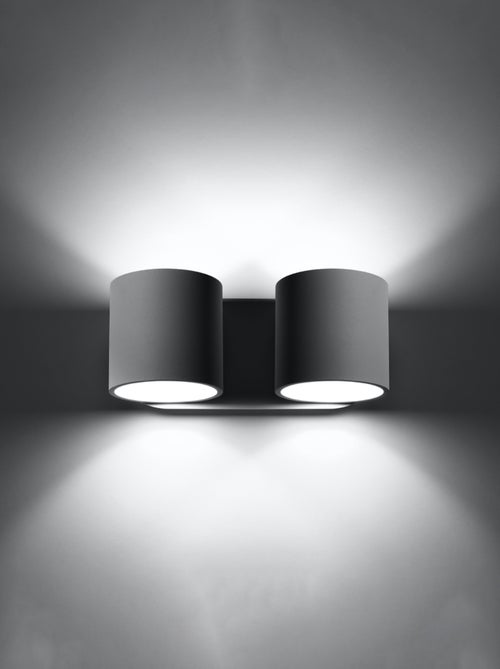 Applique Aluminium Gris G9 2 Orbis - Kiabi