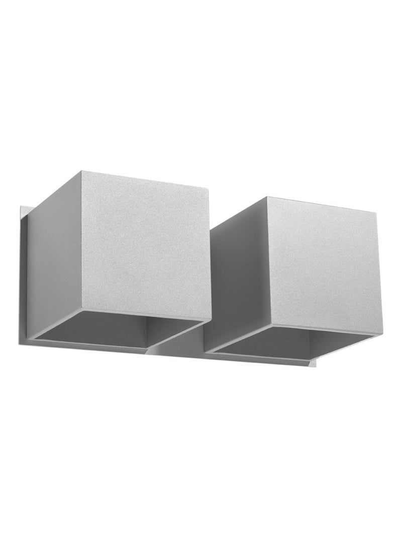 Applique Aluminium Gris G9 2 Quad Gris - Kiabi