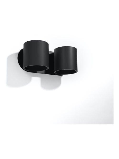 Applique Aluminium Noir G9 2 Orbis - Kiabi