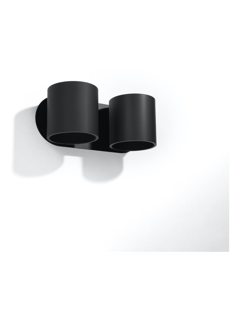 Applique Aluminium Noir G9 2 Orbis Noir - Kiabi