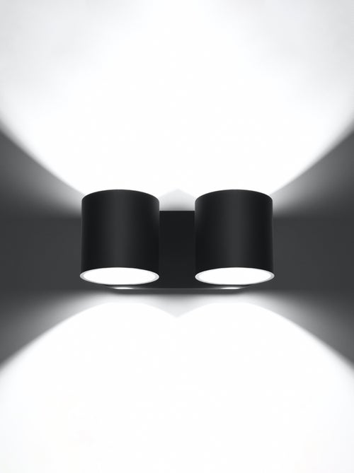 Applique Aluminium Noir G9 2 Orbis - Kiabi