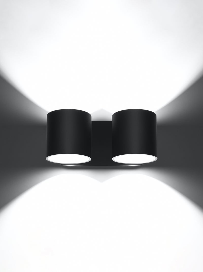 Applique Aluminium Noir G9 2 Orbis Noir - Kiabi
