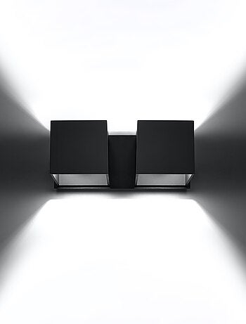 Applique Aluminium Noir G9 2 Quad
