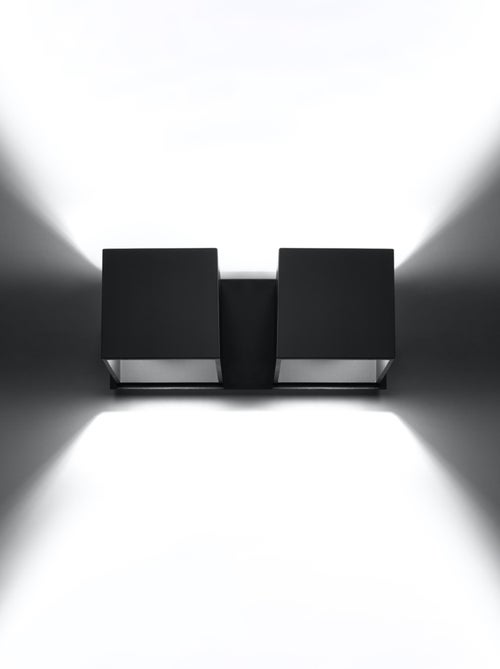 Applique Aluminium Noir G9 2 Quad - Kiabi