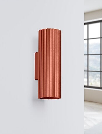 Applique Aluminium Ocre Rouge GU10 2 Karbon 20