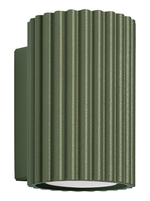 Applique Aluminium Vert Olive GU10 1 Karbon 10 - Kiabi