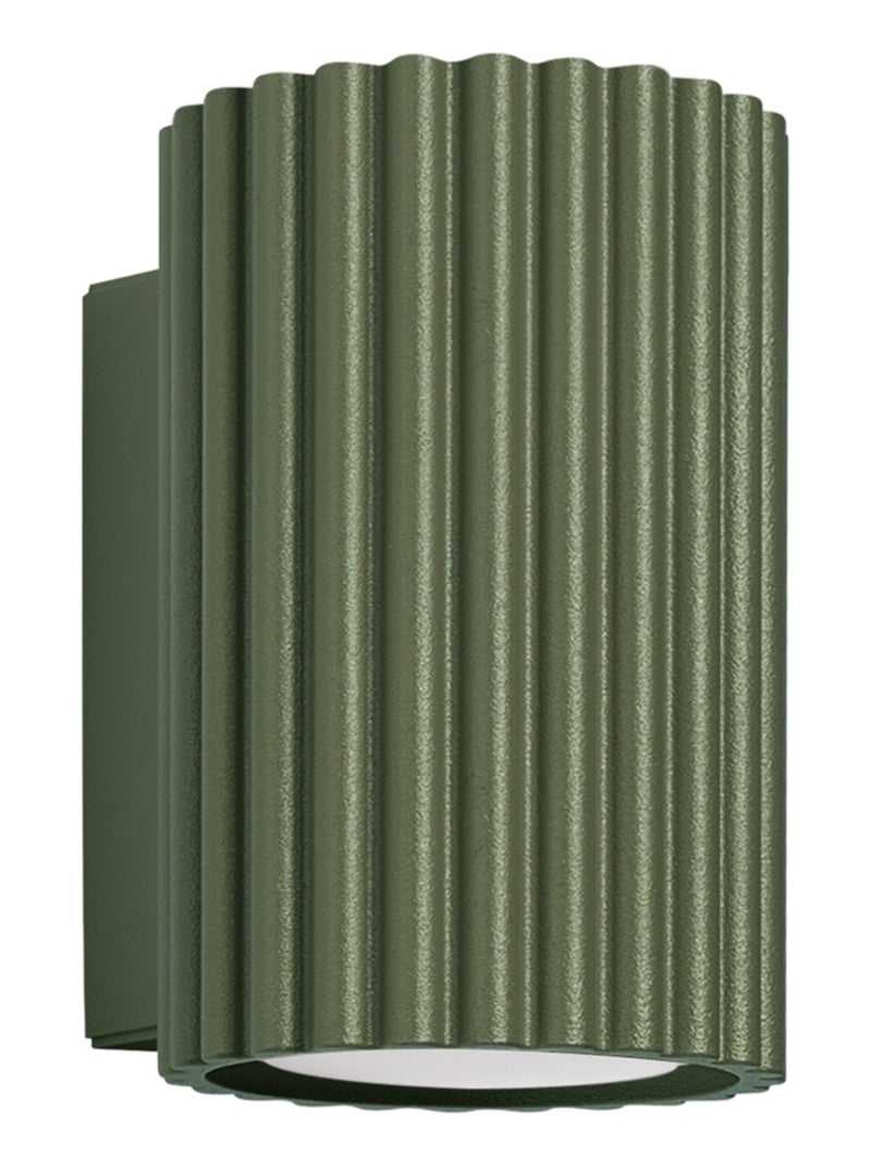 Applique Aluminium Vert Olive GU10 1 Karbon 10 Vert olive - Kiabi