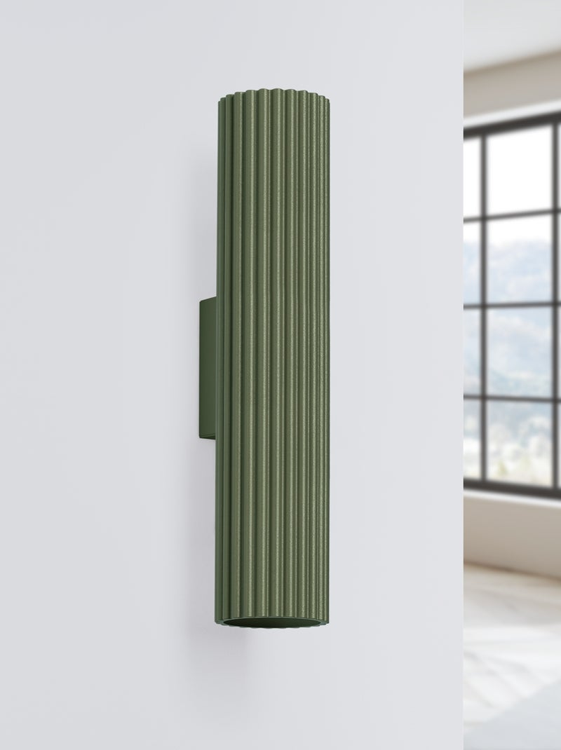 Applique Aluminium Vert Olive GU10 2 Karbon 30 Vert olive - Kiabi