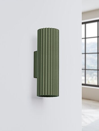 Applique Aluminium Vert Olive GU10 2 Karbon