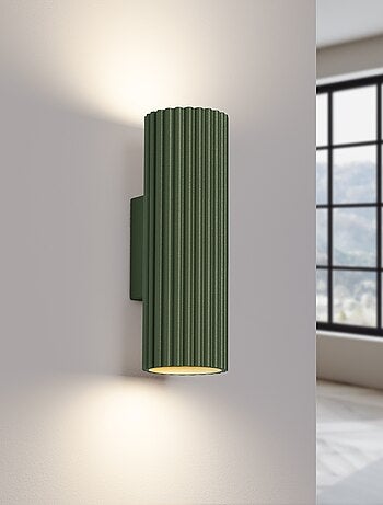 Applique Aluminium Vert Olive GU10 2 Karbon