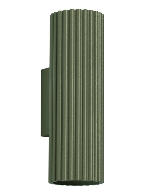 Applique Aluminium Vert Olive GU10 2 Karbon - Kiabi