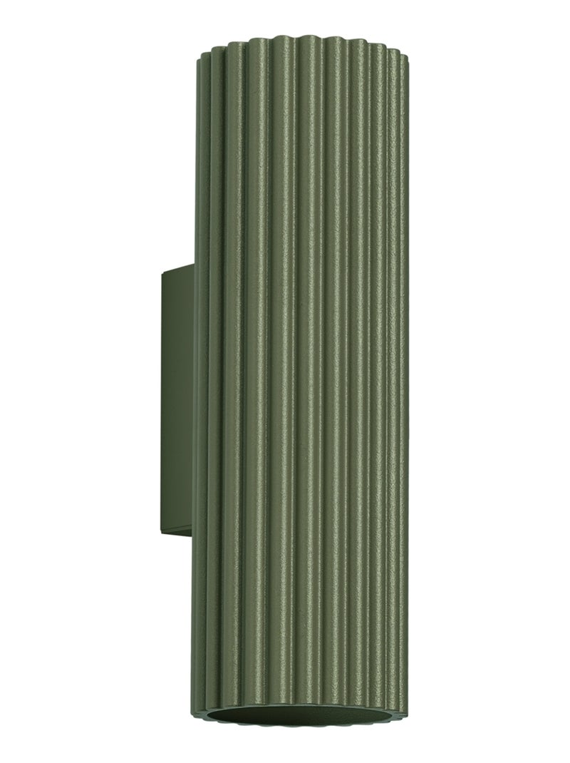 Applique Aluminium Vert Olive GU10 2 Karbon Vert olive - Kiabi
