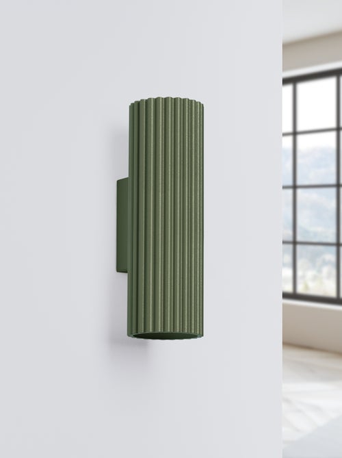 Applique Aluminium Vert Olive GU10 2 Karbon - Kiabi