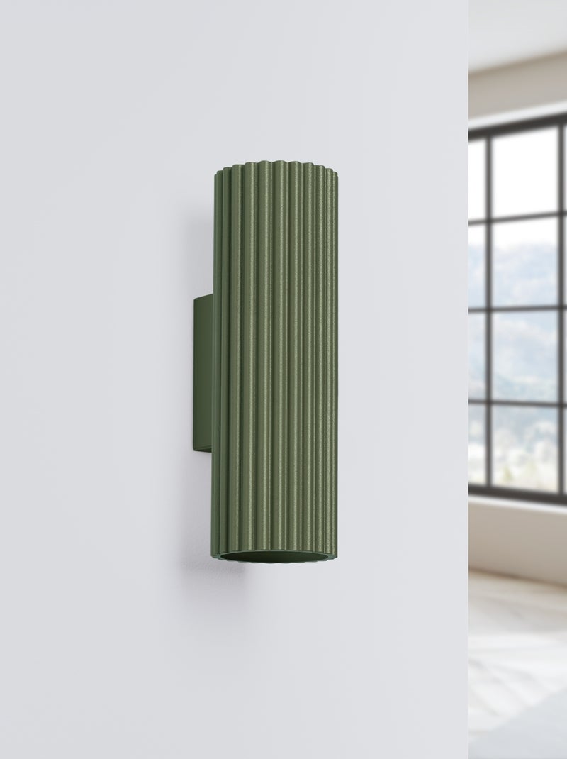 Applique Aluminium Vert Olive GU10 2 Karbon Vert olive - Kiabi
