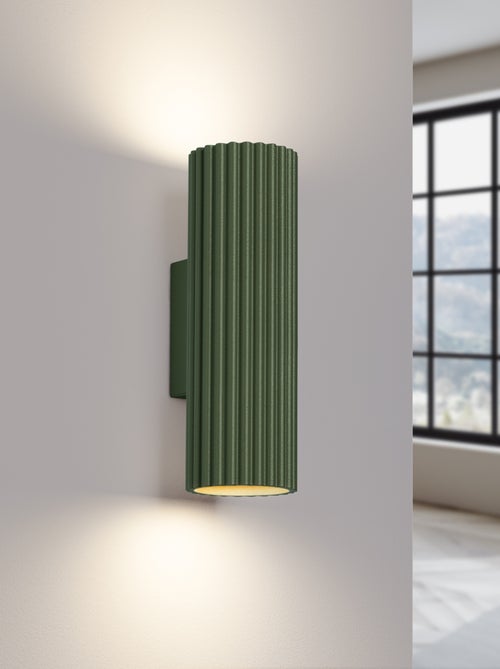 Applique Aluminium Vert Olive GU10 2 Karbon - Kiabi
