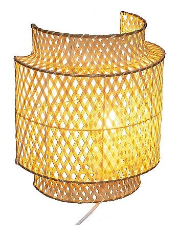 Applique bambou Liby naturel D23