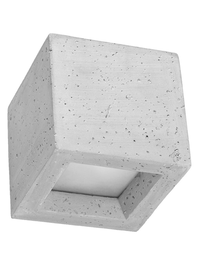 Applique Béton Gris G9 1 Leo Gris - Kiabi