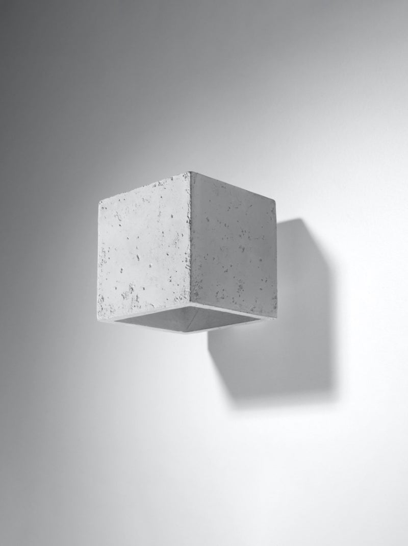 Applique Béton Gris G9 1 Quad Gris - Kiabi