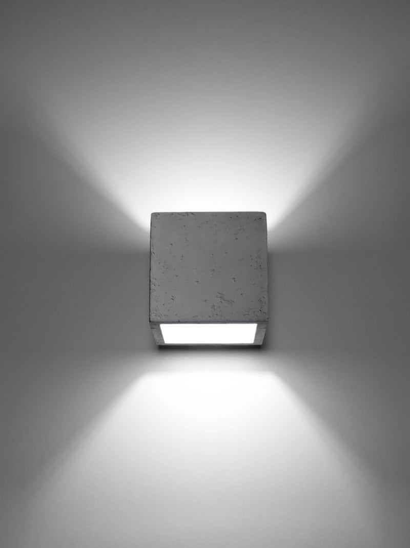 Applique Béton Gris G9 1 Quad Gris - Kiabi